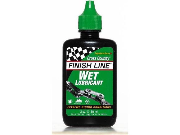FINISH LINE Cross Country Wet chain lube 2 oz / 60 ml click to zoom image