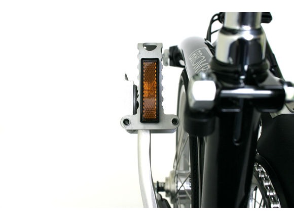 Brompton Folding Left Hand Pedal Silver click to zoom image