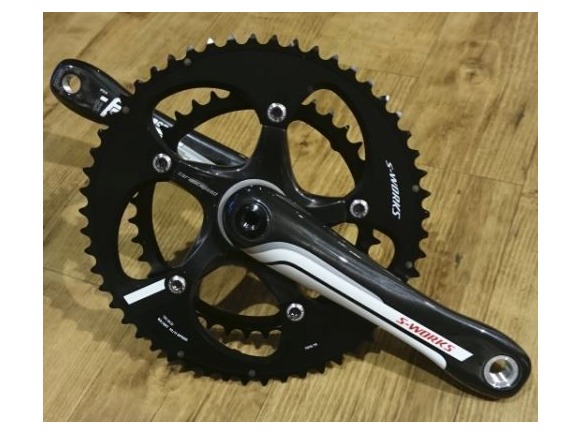 specialized s works carbon osbb chainset 172 5mm 53 39t 2013 s works carbon crank
