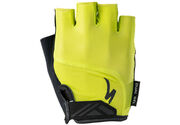 Specialized Body Geometry Dual Gel Gloves M Hyper Green  click to zoom image