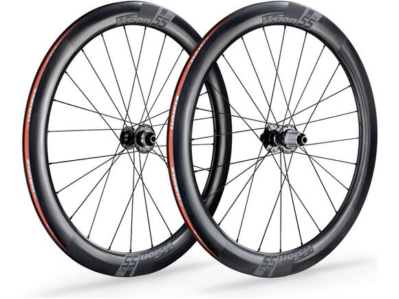 Vision TC55 Disc 700c Carbon wheelset CL click to zoom image