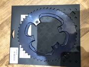absoluteBlack Winter road oval chainrings Grey 110/4 BCD 52T Winter Oval Grey  click to zoom image