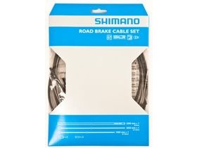 Shimano Road brake cable set with stainless steel inner wires, black