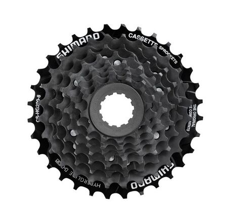 Shimano CS HG-200  8 Speed 12-32 Cassette click to zoom image