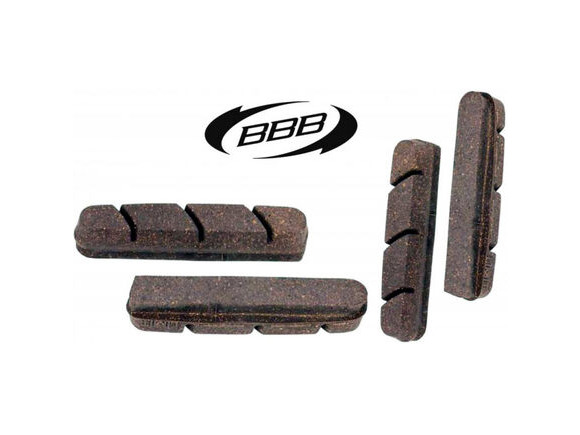 BBB Roadstop Brake Pads x 4- Campagnolo fit  for carbon rims click to zoom image