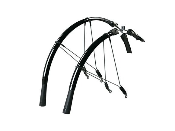 SKS Raceblade Long 2 Mudguard Set Black click to zoom image