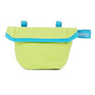 Brompton Saddle Pouch Lime Green/Lagoon Blue Trim  click to zoom image