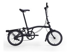 Brompton Black Edition C-Line Mid M6R  Black