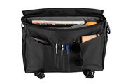 Brompton Metro Messenger Bag Medium in Black click to zoom image