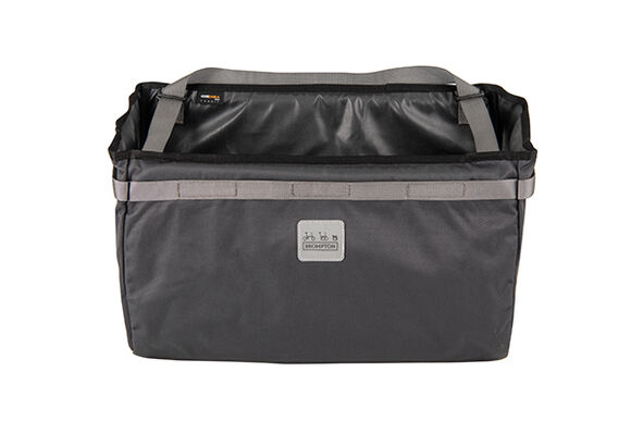 Brompton Borough Basket Bag in Dark Grey click to zoom image