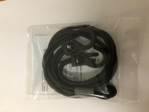 Brompton Rear Rack Elastic Bungee Cords Pair click to zoom image