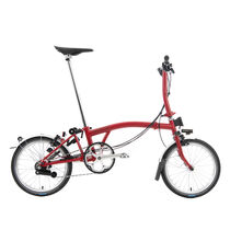 Brompton S6L House Red includes Lights