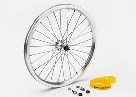 Brompton Front Wheel Std Silver with Fittings
