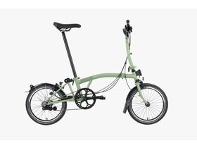 Brompton C-Line Black Edition Mid M6R Matcha Green