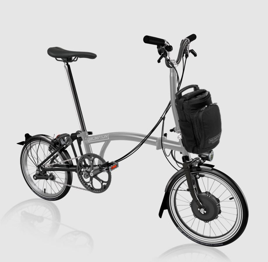 Brompton P-Line Electric 2023 : £3325.00 : Brompton Folding Bikes