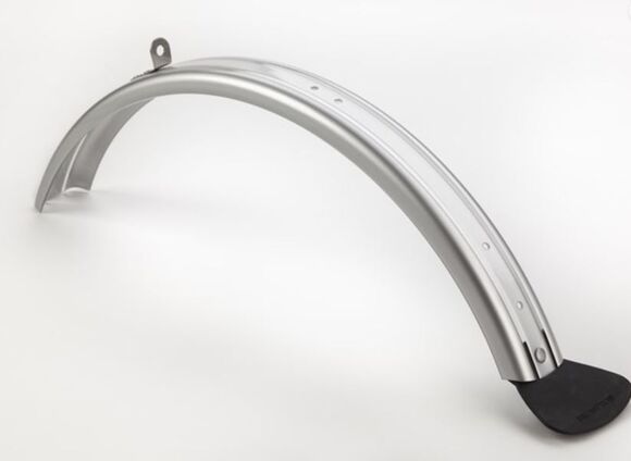 Brompton Rear Mudguard Blade + Flap For L Type Silver click to zoom image