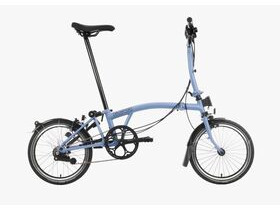 Brompton C-Line Black Edition Explore M6L Cloud Blue