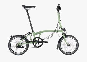 Brompton C-Line Black Edition Explore M6L Matcha Green