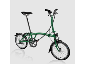 Brompton C-Line Black Edition Explore M6L Racing Green