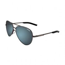 Tifosi Shwae Single Lens Aviator Sunglasses - Graphite/Smoke Blue